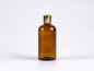 Preview: Braunglasflasche 100ml, mit Tropfmontur Gold